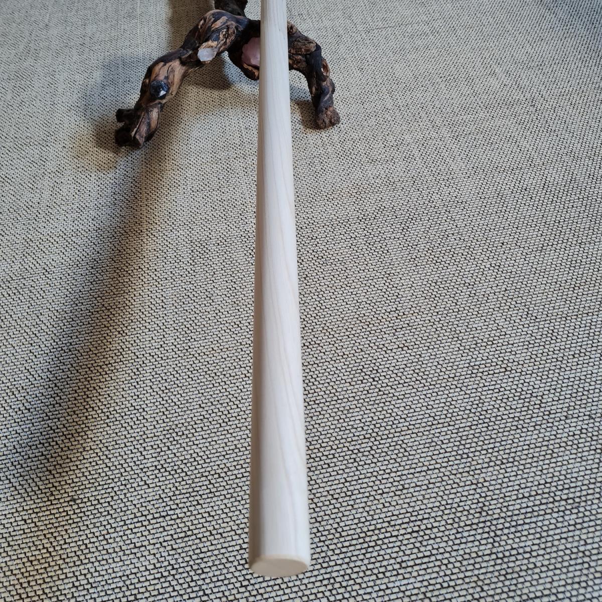 Bo stick made of ash wood - 250 cm order now »www.bokken-shop.de suitable for Aikido, Iaido, Kobudō, Bujinkan, Koryu, Jodo✓ Your Budo specialist dealer!